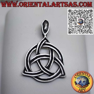 Pendentif nœud celtique de Tyrone en étain – Symbole spirituel