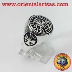 anillo de los Caballeros Templarios