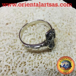 silver crucifix ring