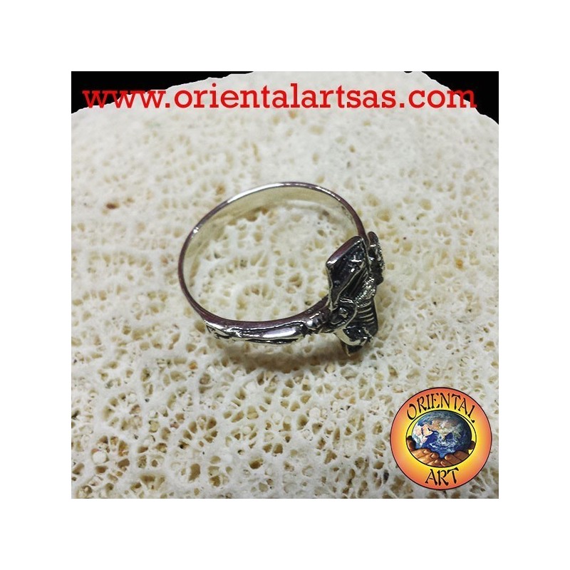Silber Kruzifix Ring