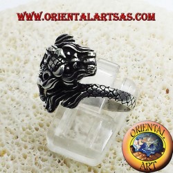 Anello Drago Nepalese in argento