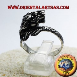 Ring Drachen Nepalese Silber
