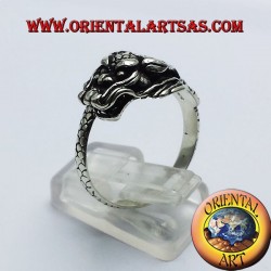 Anneau du dragon Argent Nepalese