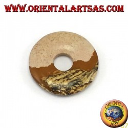 Ruin of marble pendant 30mm donut.  Ø, With în wire adjustable wax