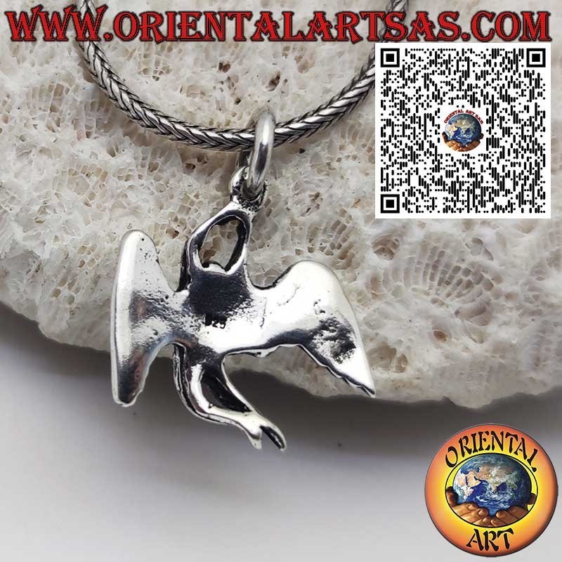 Pendentif Icare Ange Argent 925 - Symbole Rock Led Zeppelin