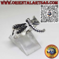 Anillo de Plata con Libélula – Símbolo de Libertad, Renacimiento y Ligereza