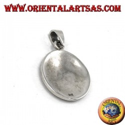 pendentif en argent, l'oeil d'Horus sculpté