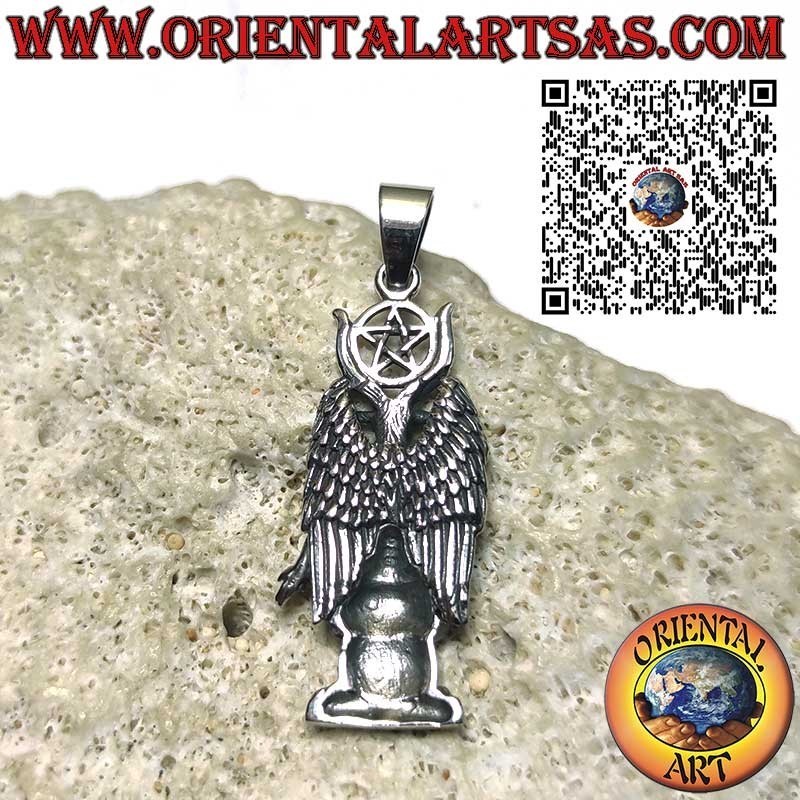 Baphomet Pendant – Symbol of Balance and Mystery in Sterling Silver 925