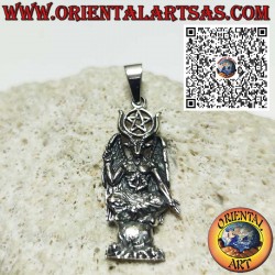 Baphomet Pendant – Symbol of Balance and Mystery in Sterling Silver 925