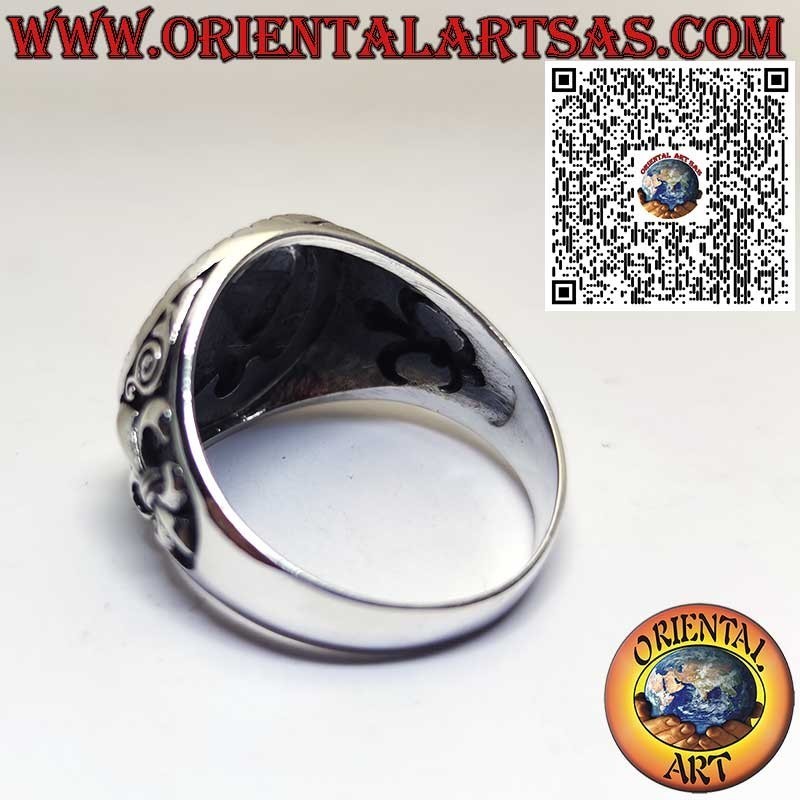 Sterlingsilber-Ring Sankt Gabriel – Erzengel, Bote Gottes, Schutzamulett