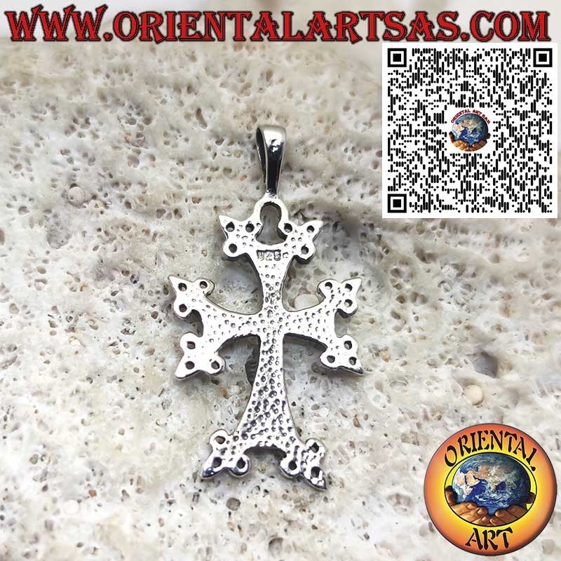 Silberanhänger mit Armenischem Kreuz – Symbol für Glauben und Tradition