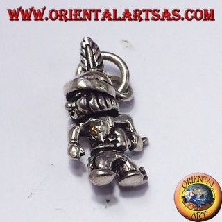 Silver Pendant, The Little Indian Hiawatha