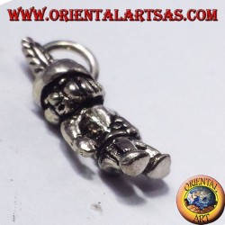 Colgante de plata, indio Poco Hiawatha