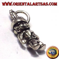 Silber Anhänger, kleiner Hiawatha Indian