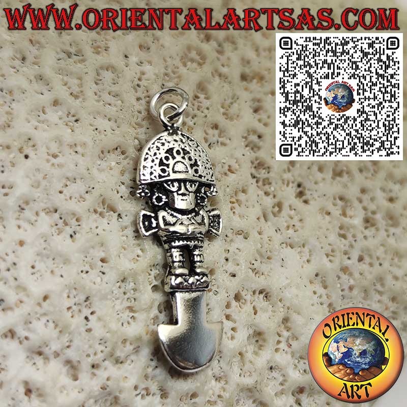 Sterling Silver Tumi Pendant – Symbol of Life, Strength and Protection