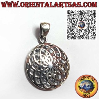 Ciondolo in Argento 925 – Fiore della Vita: armonia e energia positiva ogni giorno.