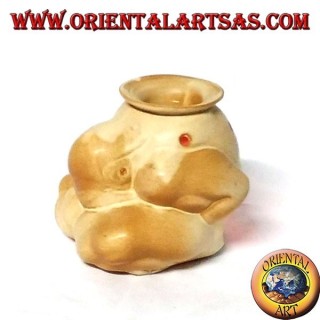 Burning Ceramic Essences Yogi Bouddha Bud Méditation Méditation feng shui zen