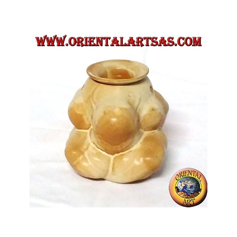 Brucia essenze in ceramica Yogi meditazione benessere di Buddha feng shui zen