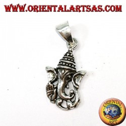 Pendentif en argent, Ganesh Head