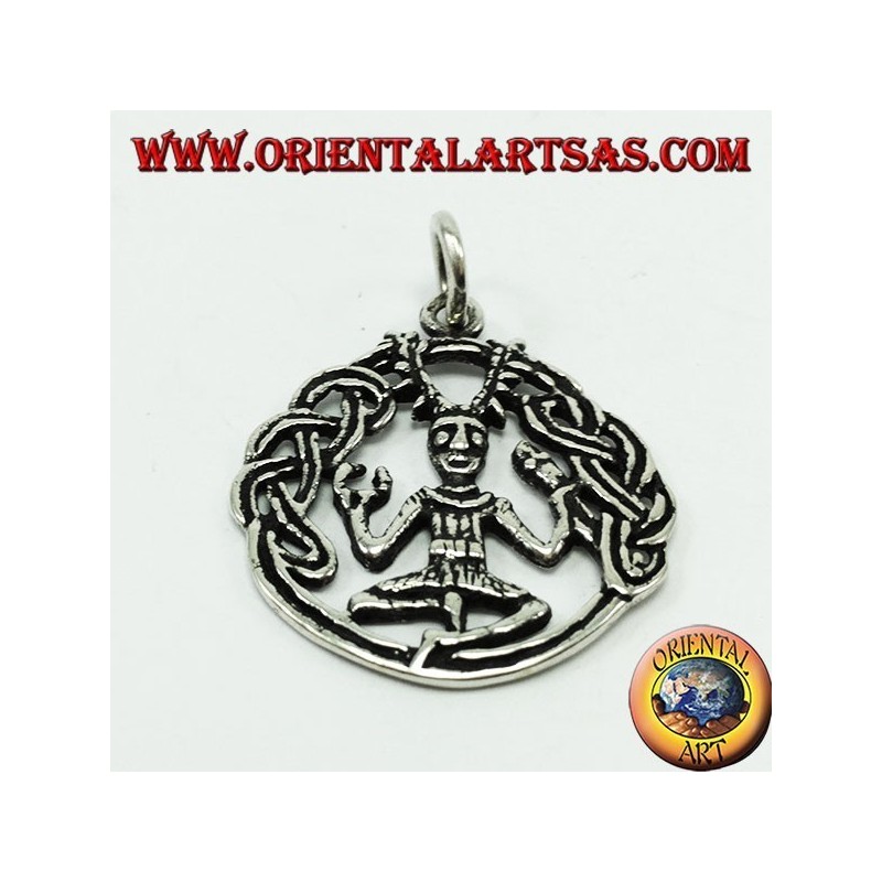 pendentif en argent Cernunnos