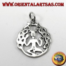 silver pendant Cernunnos