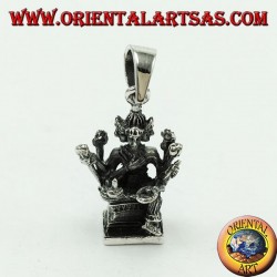 Pendentif en argent, Brahmā