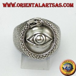 Anillo de plata, Ouroboros del ojo iluminado