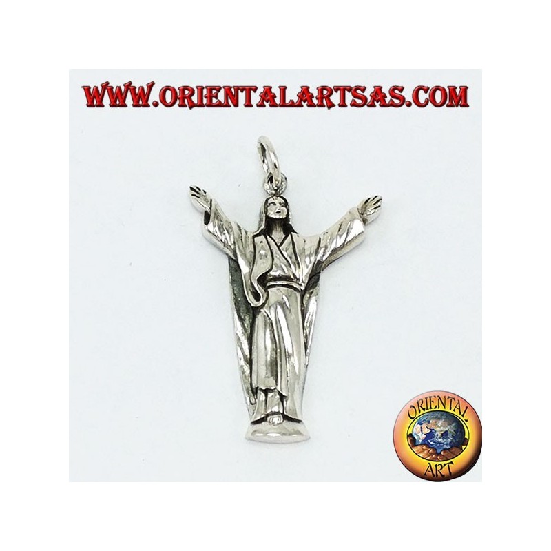 Anhänger in Silber Christus der Erlöser