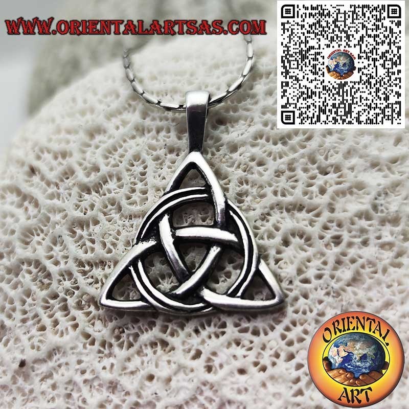 Tyrone Celtic Knot Sterling Silver 925 Pendant - Symbol of Eternity