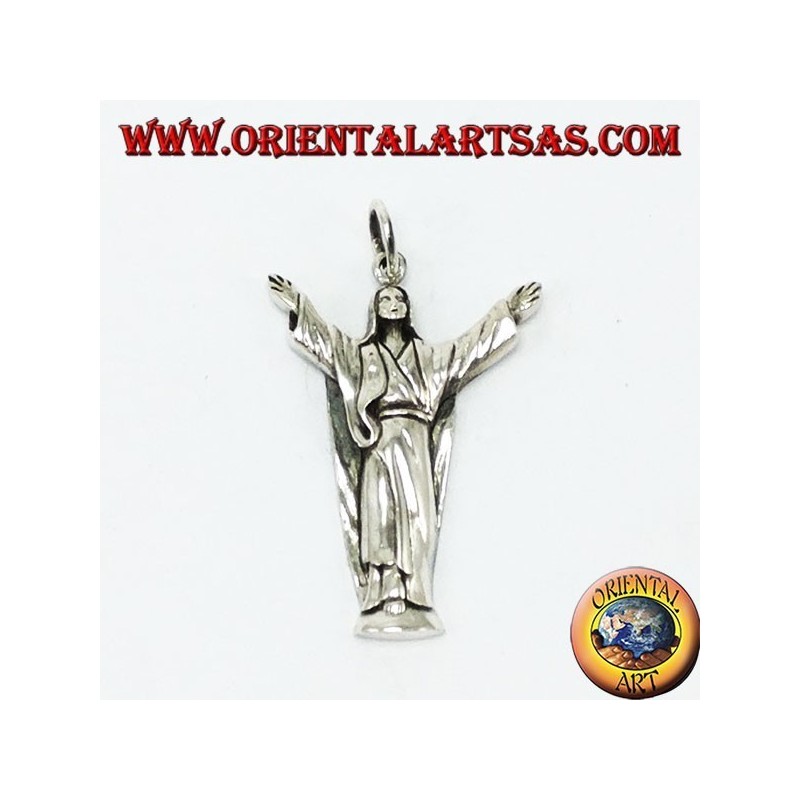 Anhänger in Silber Christus der Erlöser
