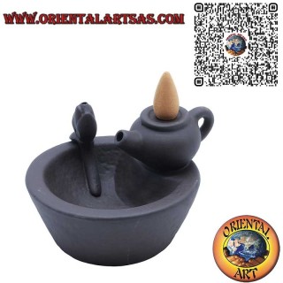 Bruciatore Cascata Teiera Ceramica - Relax Zen