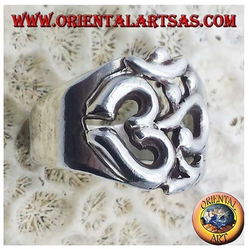 OM Symbol Ring 925 Sterling Silber Aum | Oriental Art