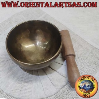 Tibetische Klangschale 10cm 7 Metalle Note D 587Hz Nepal Handgefertigt