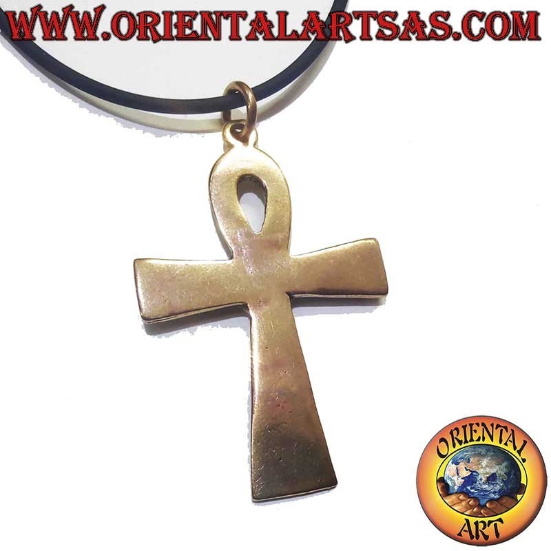 Ankh Œil d'Horus Pendentif Bronze 55mm | Oriental Art