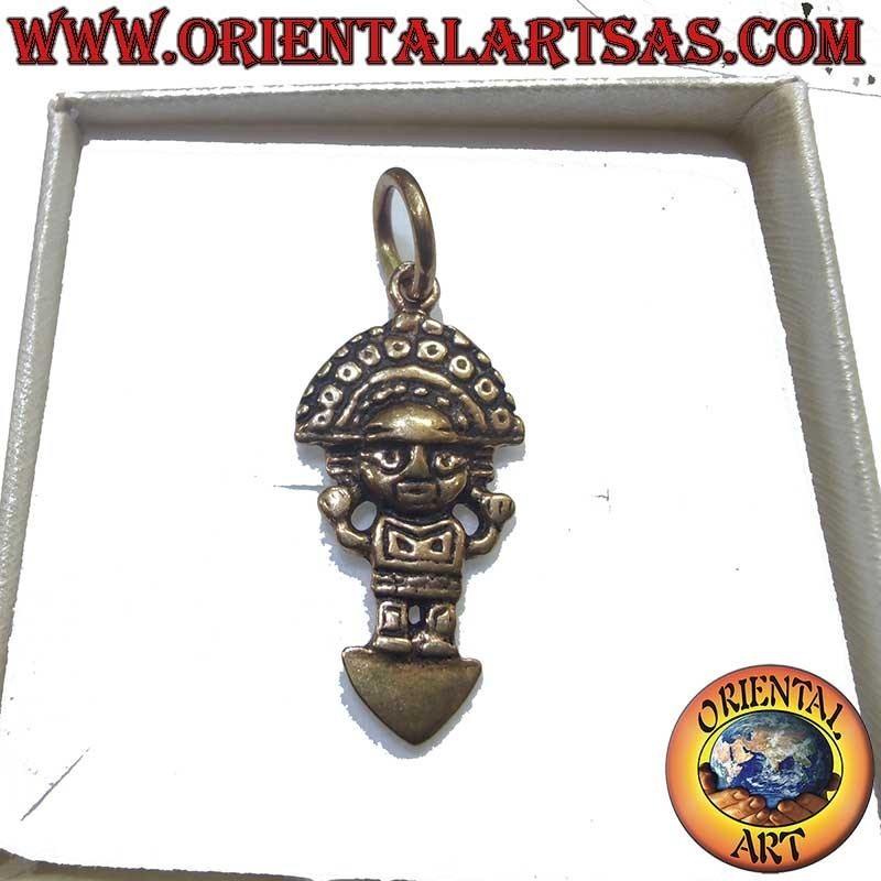 Peruvian Tumi Pendant Bronze 30mm - Symbol of Strength