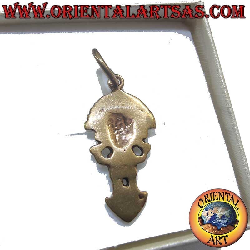 Pendentif Tumi Péruvien Bronze 30mm - Symbole de Force