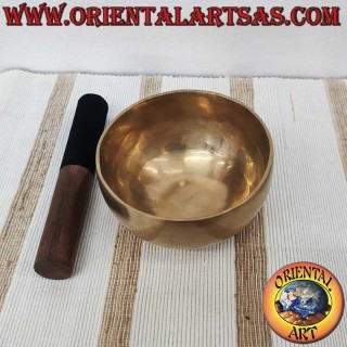 Tibetische Klangschale 14cm 7 Metalle Note A 415Hz - Handgefertigt Oriental Art
