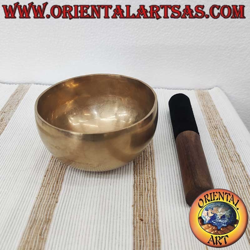 Bol Chantant Tibétain 14cm 7 Métaux Note LA 415Hz - Fait Main