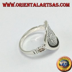 Silver ring with Festo's disc