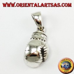Silver pendant, boxer gloves