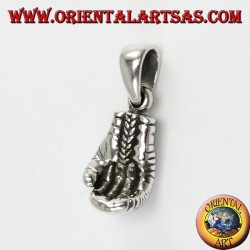 Pendentif en argent, gants boxer