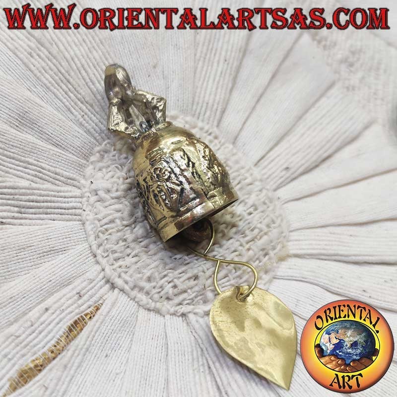 Campanillas de viento de bronce para el templo: Meditación con sonido purificador.