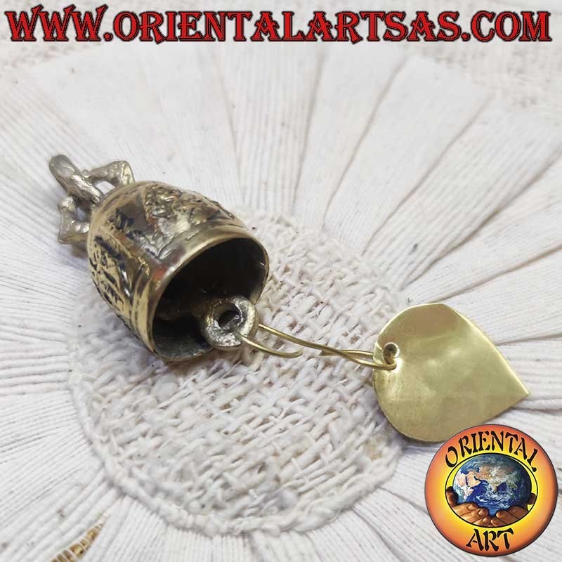 Campana a Vento da Tempio in Bronzo – Suono Purificatore Meditazione