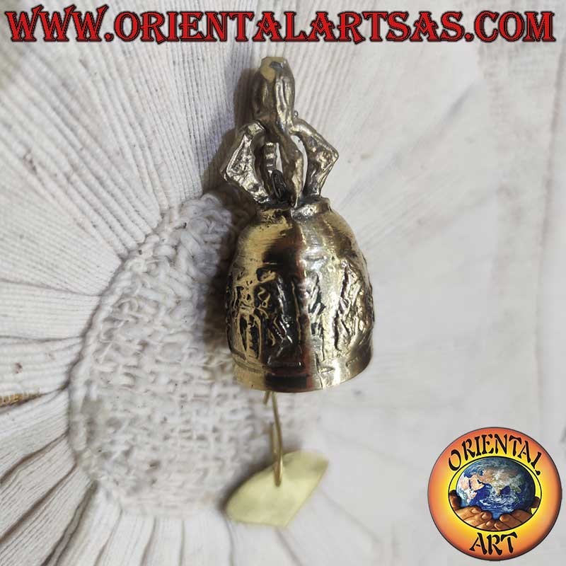 Campanillas de viento de bronce para el templo: Meditación con sonido purificador.