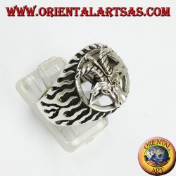 Bague en argent, The Baphomet (le capitaine de Mendes)