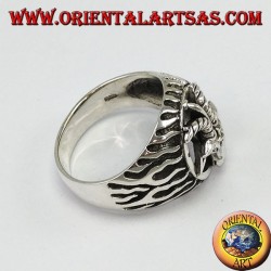 Silver ring, The Baphomet (the Captain of Mendes)