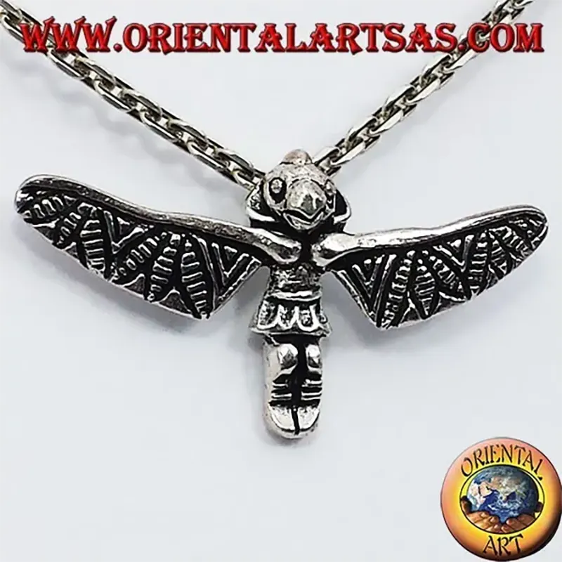 925 Silver Tumaco Totem Incas Pendant USA	Oriental Art