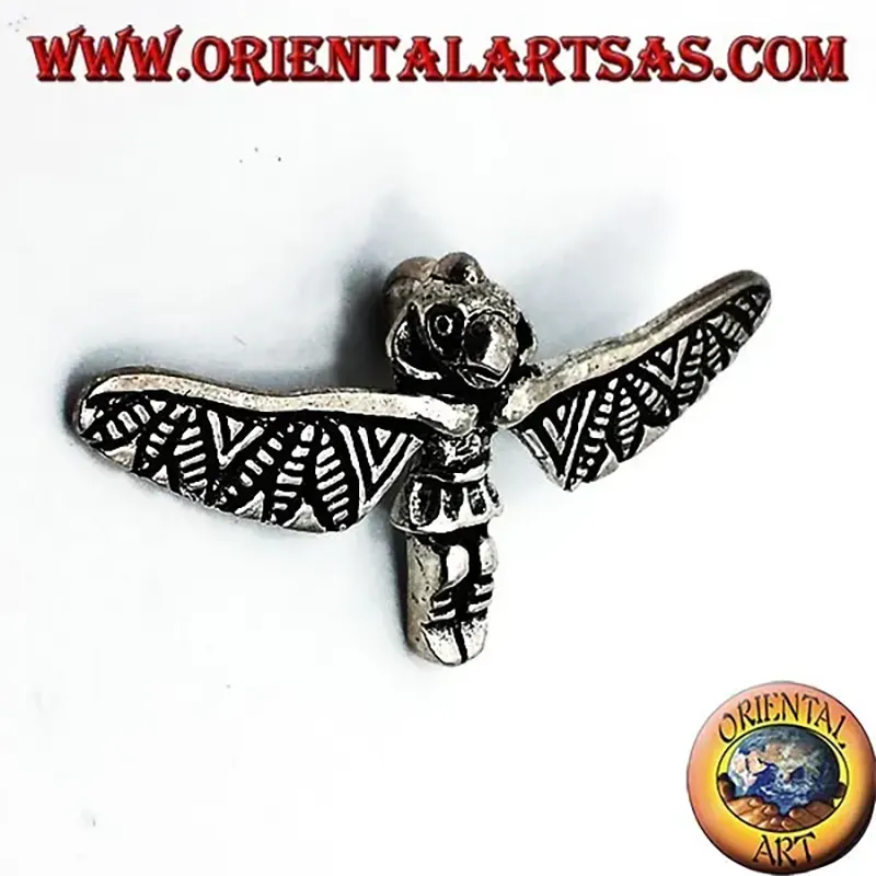 Tumaco Totem Incas Silberanhänger 925 USA	Oriental Art