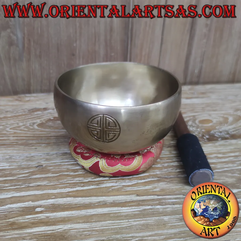 Campana Tibetana Full Moon 12cm 440g 440Hz LA con Batacchio