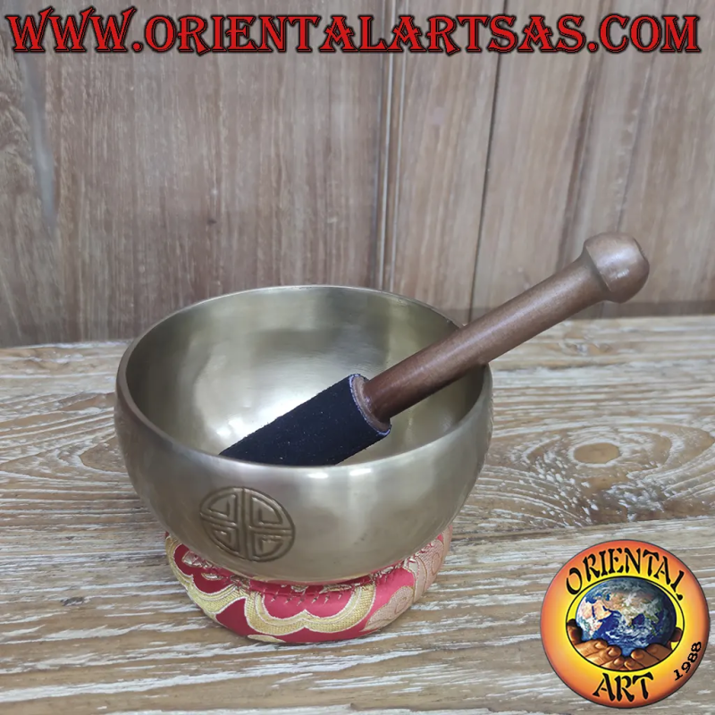 Campana Tibetana Full Moon 12cm 440g 440Hz LA con Batacchio